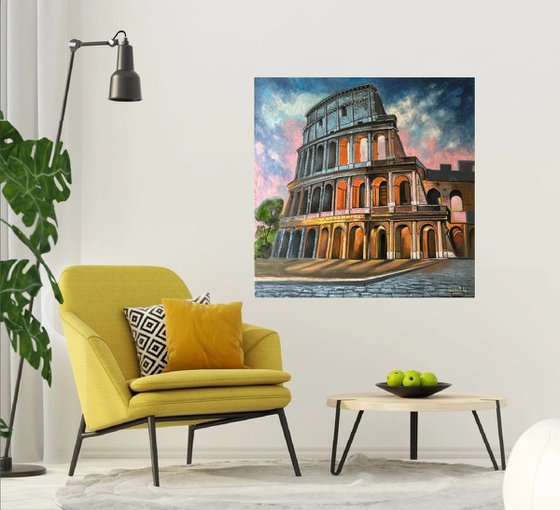 " The echo of the Colosseum "