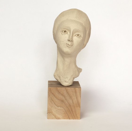 Yong: ceramic portrait sculpture