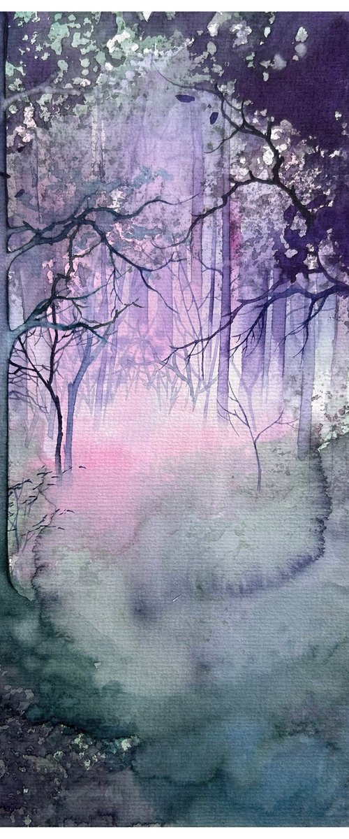 Mystical forest by Nazar Grunyka