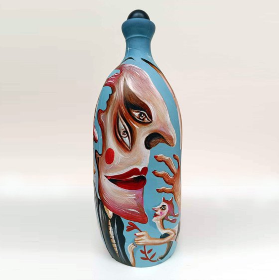 Blue dream vase
