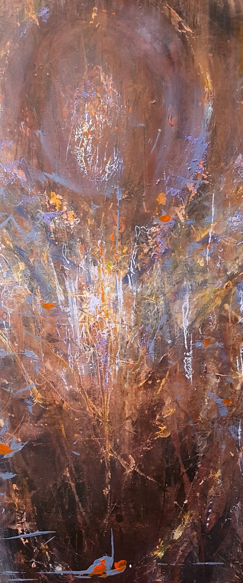 Rust Colors Angel Composition signed KLOSKA by Kloska Ovidiu