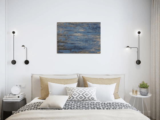Abstract Moments in Blue