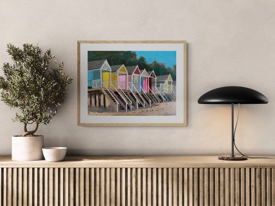 Beach Huts at Wells