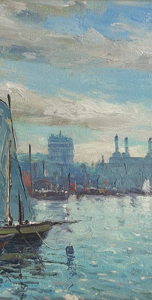 Tall Ships Battersea, London by Roberto Ponte
