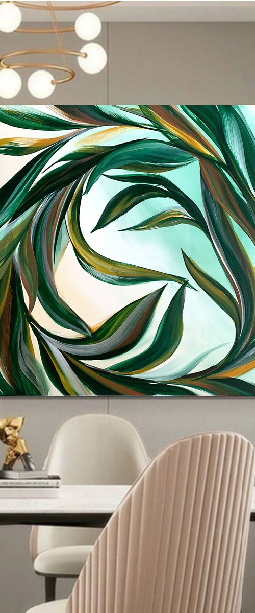 Emerald harmony, sun light by Tatiana Malinovscaia