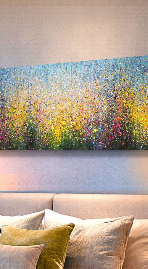 Summer Meadows - Yellow by Bogdana Antoniuk