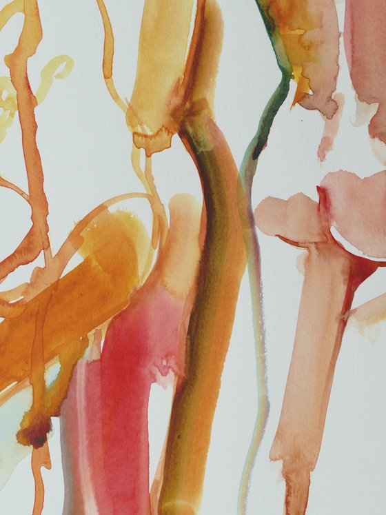 Standing female nude 3 poses
