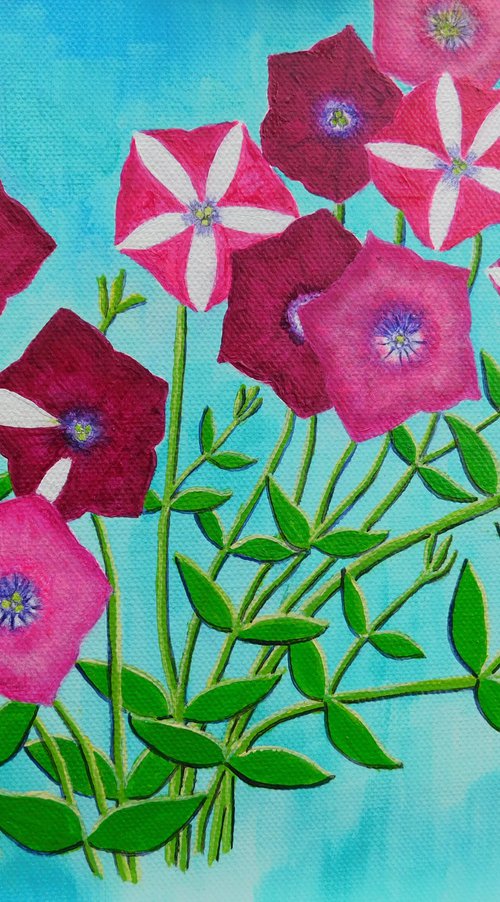 More Pretty Petunias by Ruth Cowell