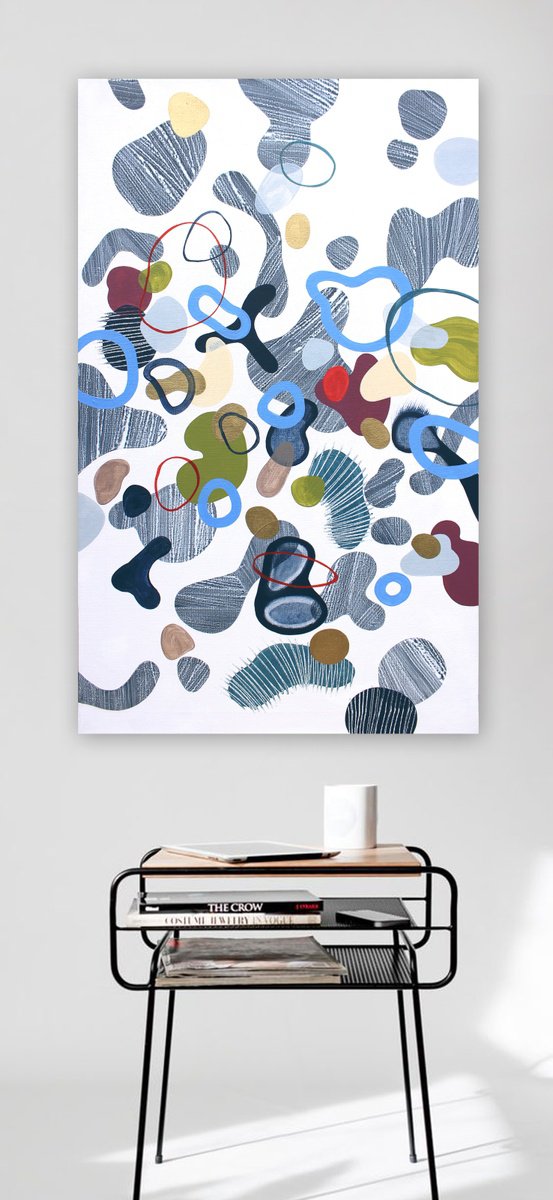 Microcosm 5 By Lucie Jirku, 24 X 39, Artwork For Sale On Artfinder