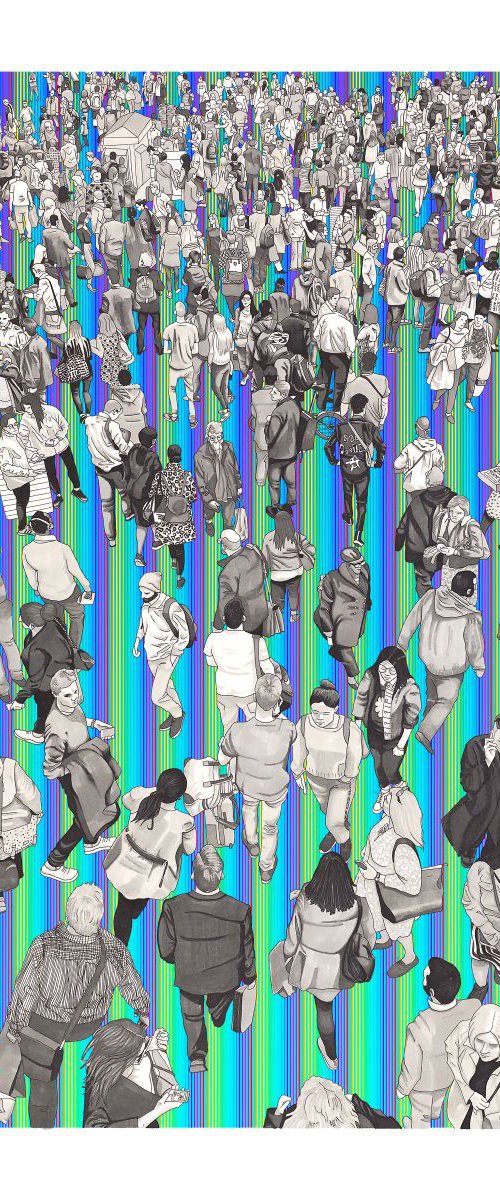 “People At The Station” (Cool Lines) by Arturo Garcia de las Heras (Agheras73)