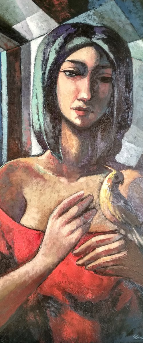 Freedom (60x80cm oil/canvas, ready to hang) by Artrun Asatrian