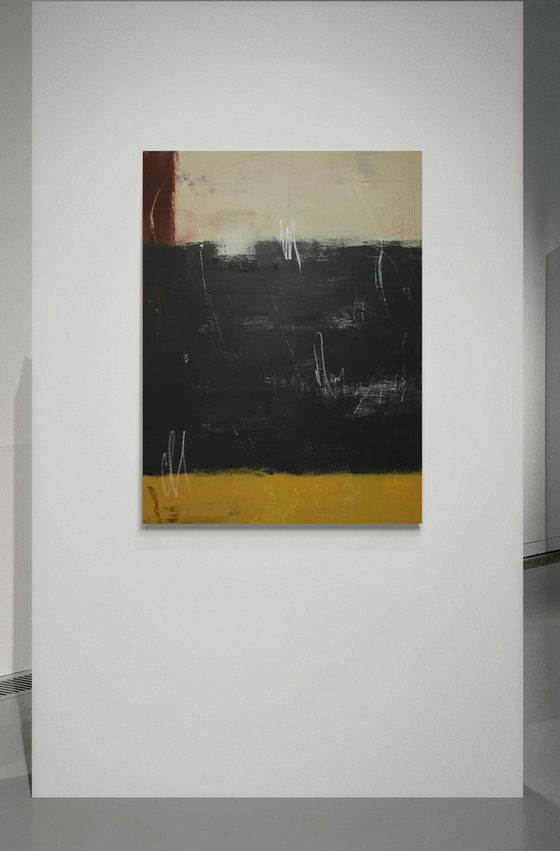 Belonging To Time Minimalist Painting