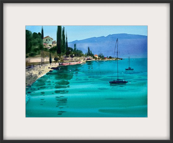 The Serenity of Garda Lake