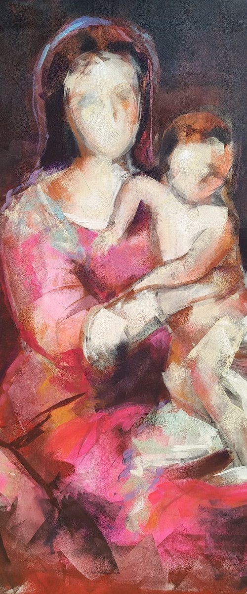 Warm madonna by Marina Del Pozo
