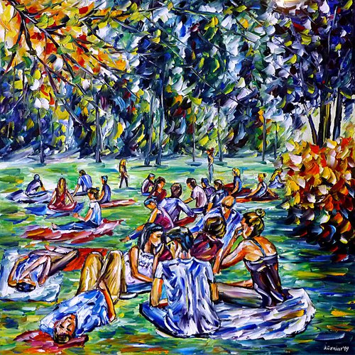 Summer In The Park by Mirek Kuzniar