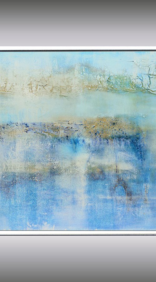 Eiszeit - Abstract Art - Acrylic Painting - Canvas Art -  Abstract Painting - Industrial Art by Edelgard Schroer