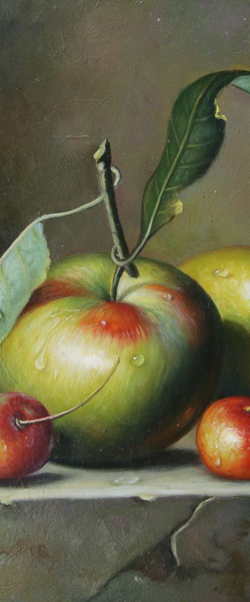 Still Life apple 3076 by GOUYETTE jean-michel