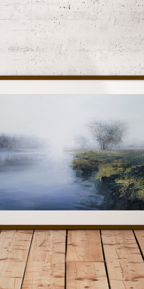" Lost  in Whiteness "....SPECIAL PRICE!!! by Ivan  Grozdanovski