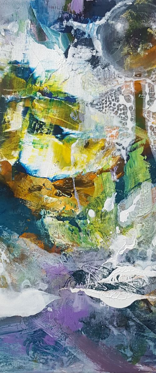 POSIBLE LANDSCAPE WITH AN ALONE BUBLE OF SOAP ONEIRIC FANTASTIC ABSTRACT MINDSCAPES BY O KLOSKA by Kloska Ovidiu