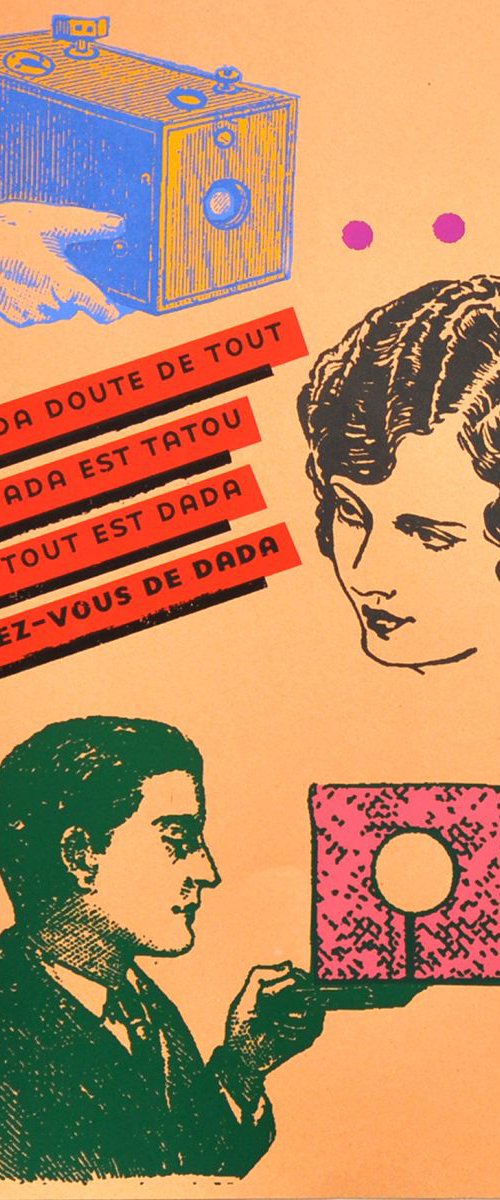 Dada doute de tout - print nr 33 by Francis Van Maele