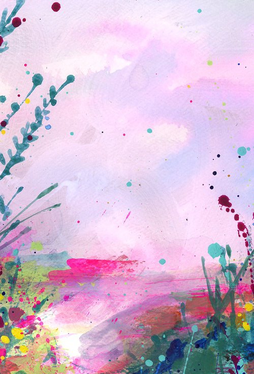 A Morning Walk by Kathy Morton Stanion