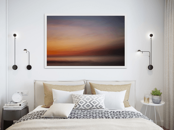 Abstract Sunrise No 2 - 48x32"