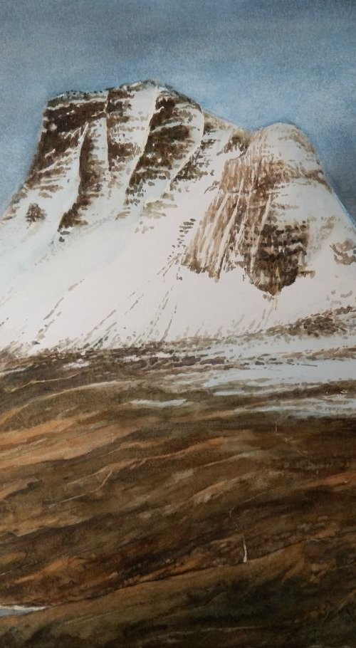 Stac Pollaidh.    Scotland. by Gerard Kramer