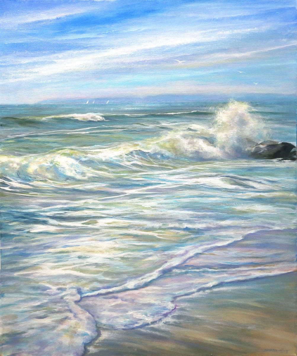 Time For A Break By Stella Dunkley, 20 X 24, Artwork For Sale On Artfinder