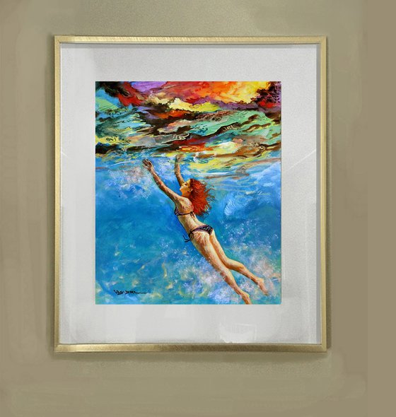Girl swimming42