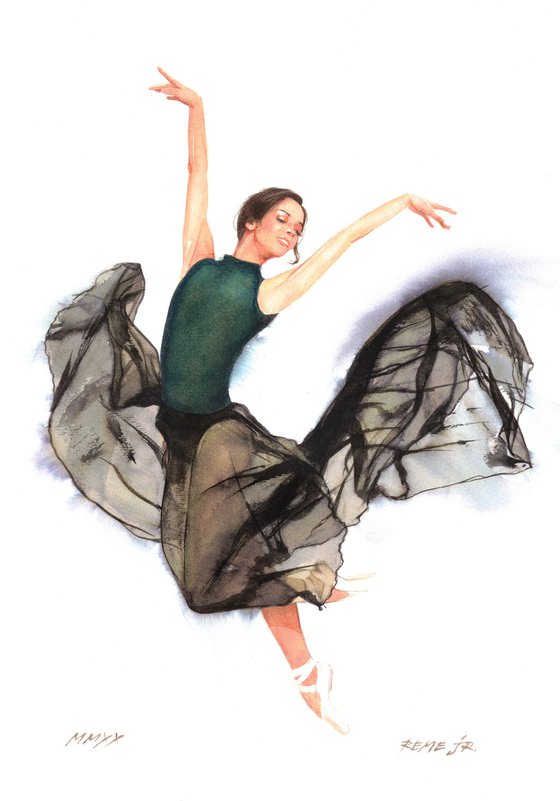 Ballet Dancer XCIV