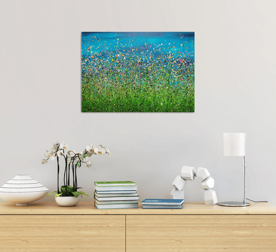 Wild Turquoise Meadows #2