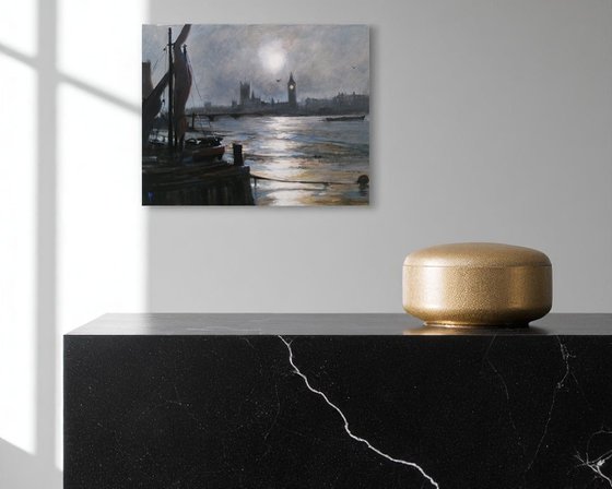 Thames Nocturne, London