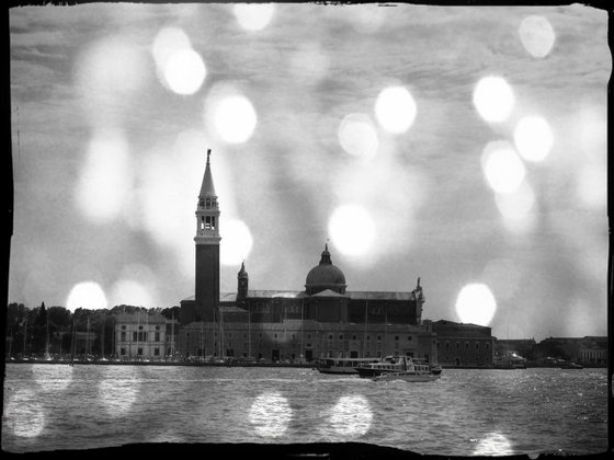 Venice in Italy - 60x80x4cm print on canvas 02442m14 READY to HANG