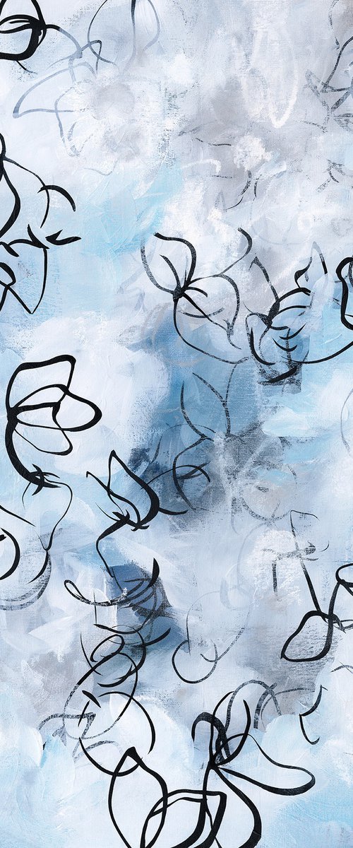 Sonnet In Blue No.7 by Sara Richardson Artist