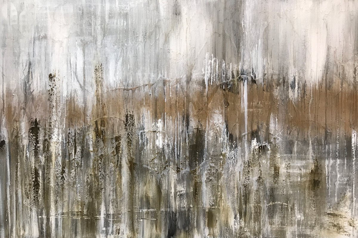 Landscape Woods With Resin By Tiny De Bruin, 59 X 39, Artwork For Sale On Artfinder