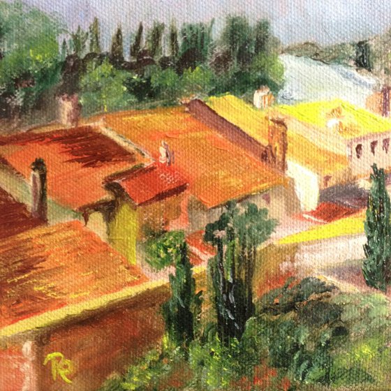 Saint Savinien  Impressionist French Landscape