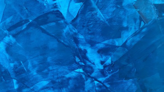 Blue abstract no. 825