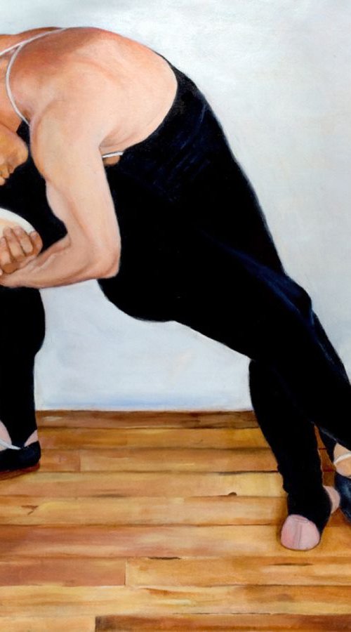"Adagio" Oil on Canvas 36" x 48" by Maureen Hunt Piccirillo