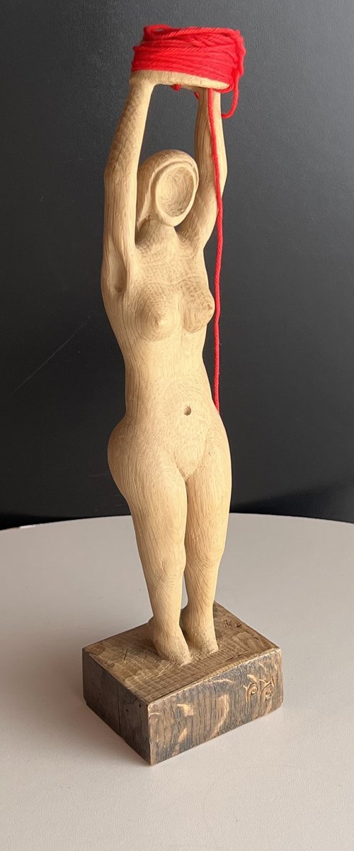 Woolly woman by Roland Köpfer