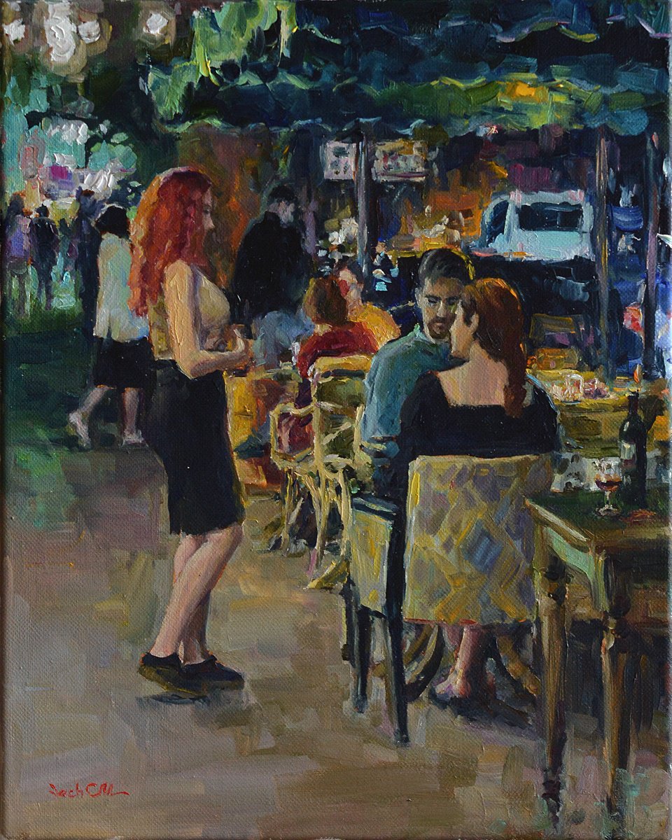 Caf�, street #5 by Vachagan Manukyan