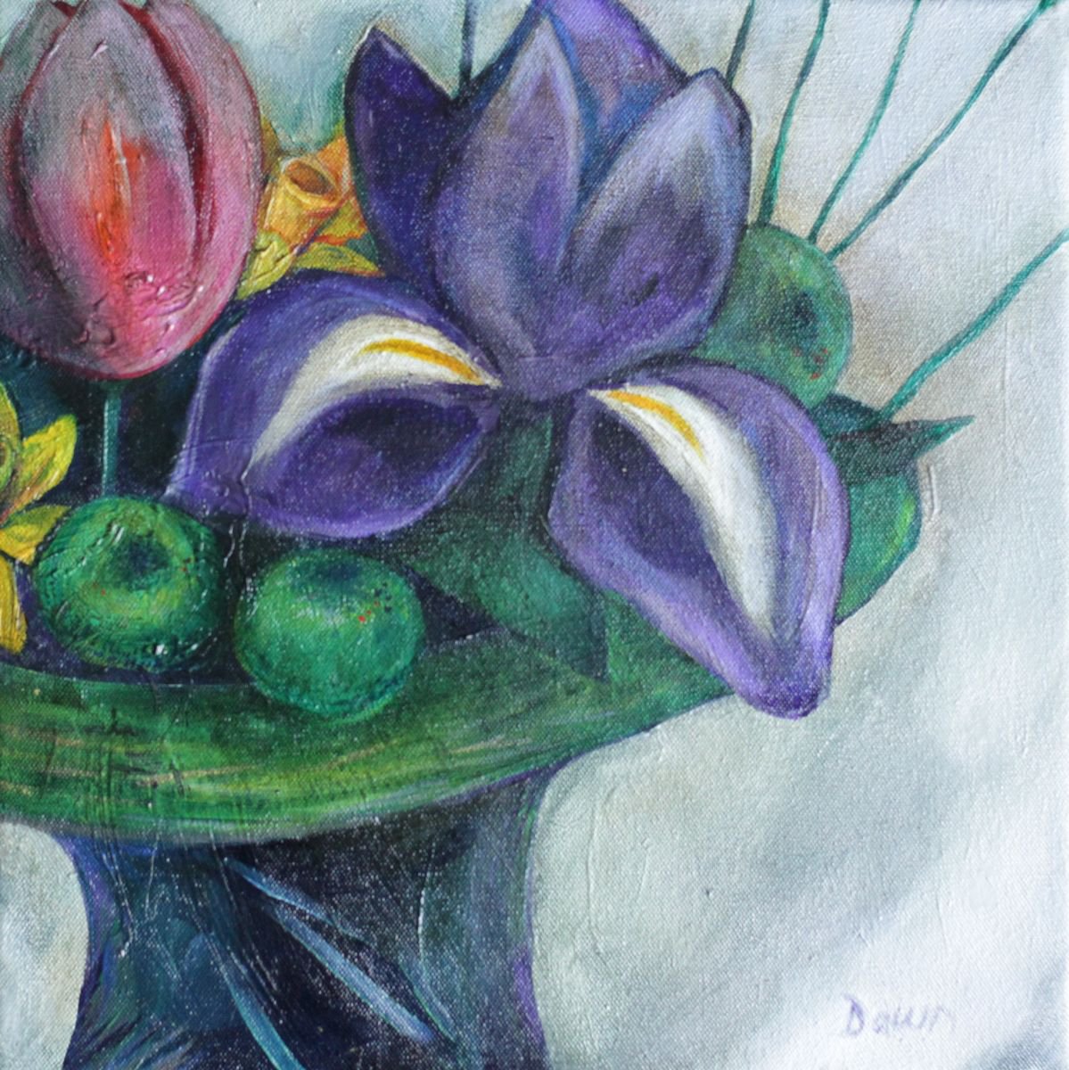 Spring in a Vase by Dawn Rodger by Dawn Rodger