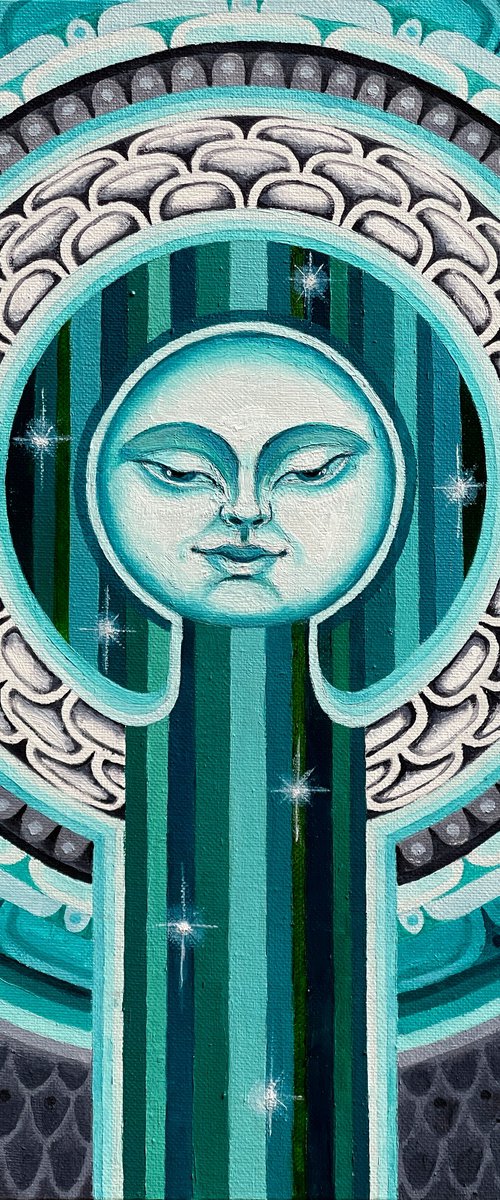 Turquoise Angel by Diana Titova