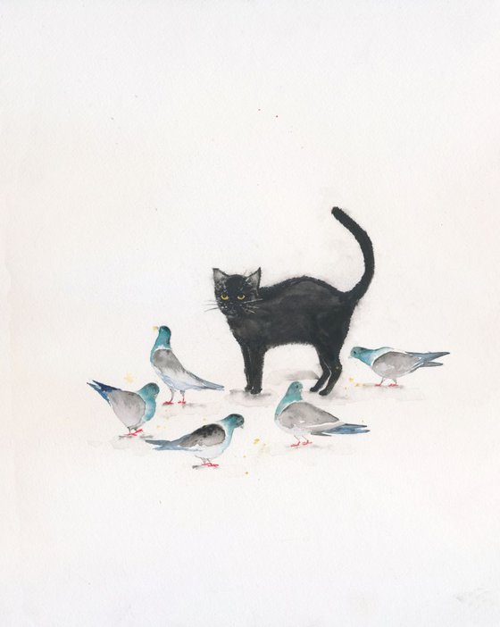 Cat Among The Pigeons