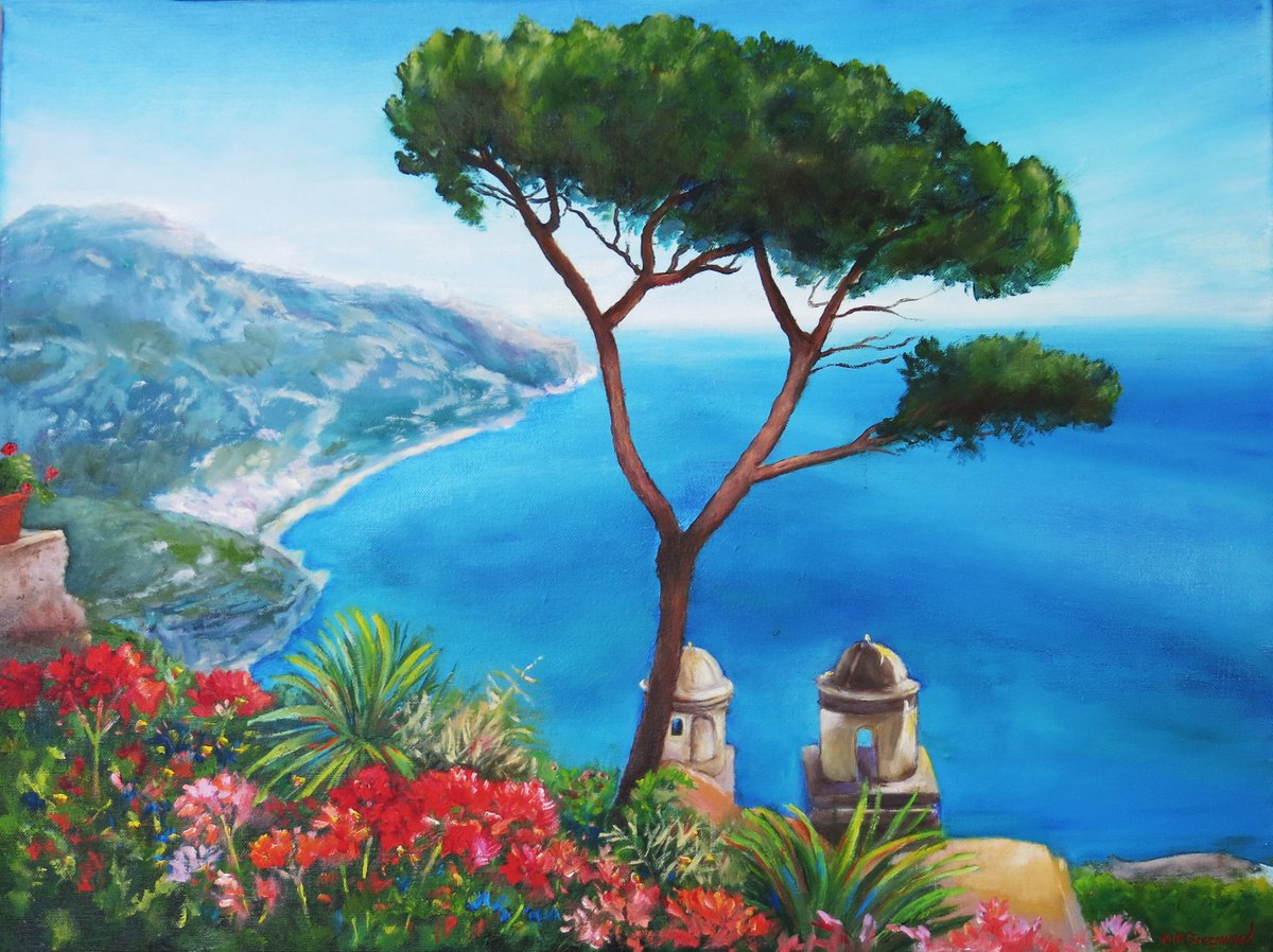 Villa Rufolo, Ravello,Italy by Maureen Greenwood