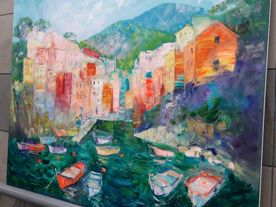 Charming Riomaggiore. Italy