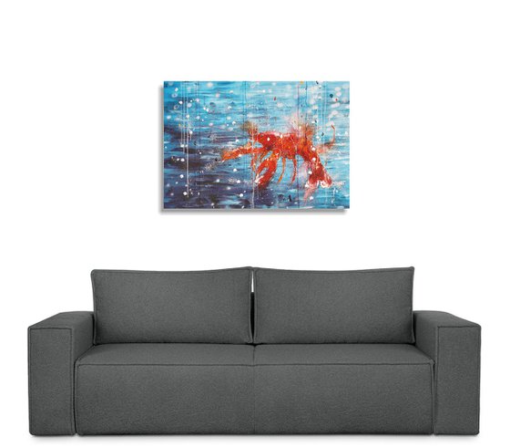 Floating Lobster