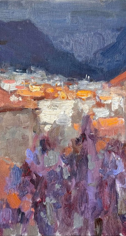 Evening Over Alanya by Nataliia Nosyk