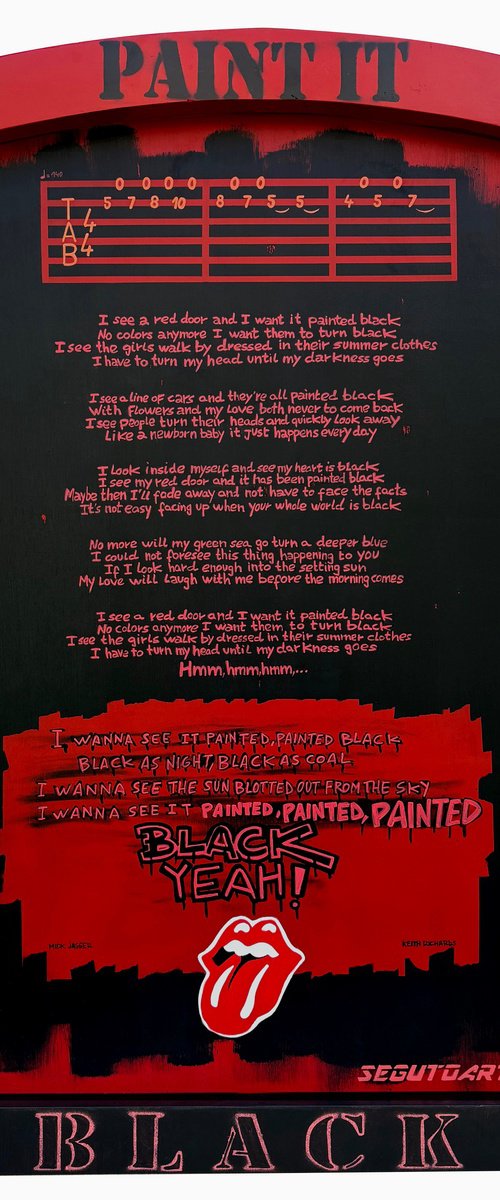 PAINT IT, BLACK by Seguto