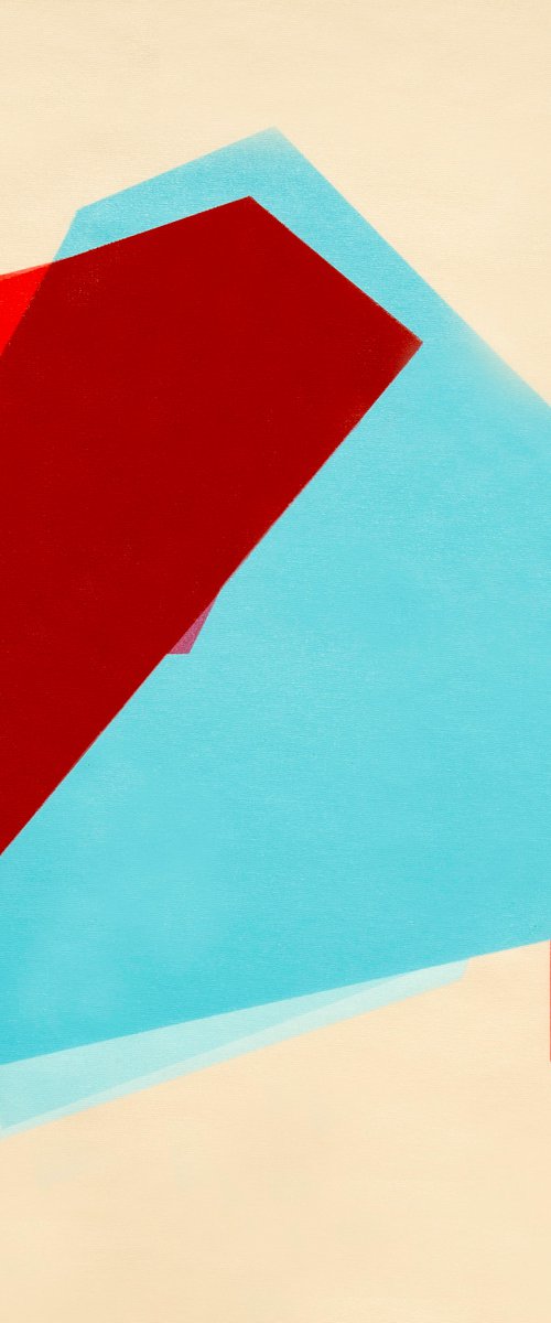 Three Geometric Color 1 by Catia Goffinet