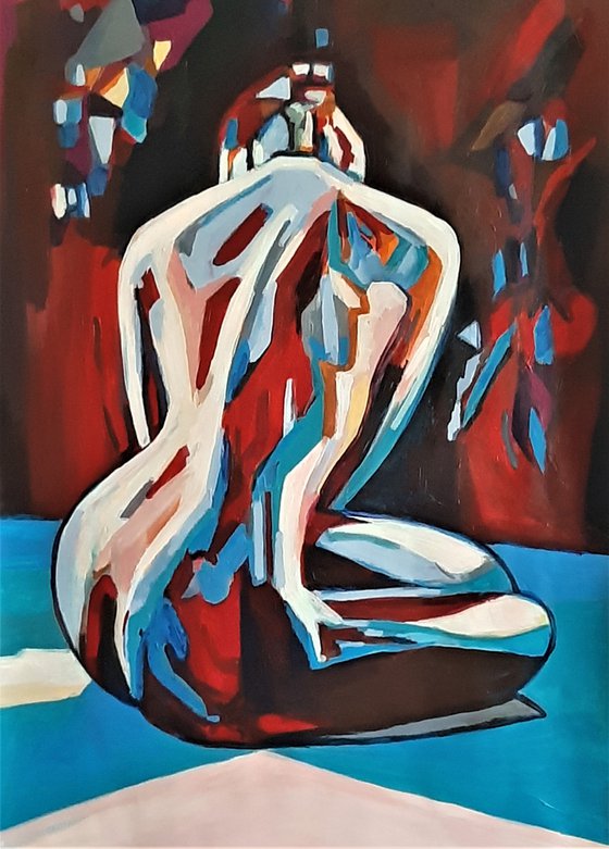 Nude # 1 / 101 x 72 cm